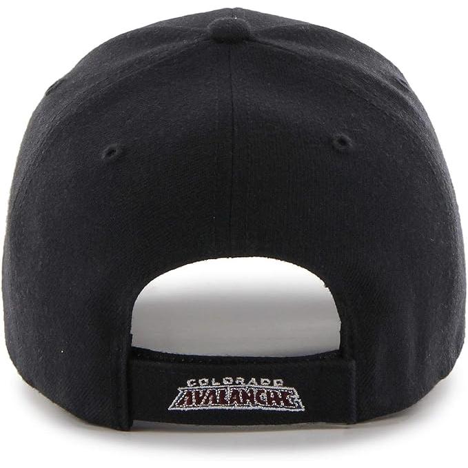 '47 NHL Basic MVP Adjustable Baseball Cap - Colorado Avalanche - Image 2