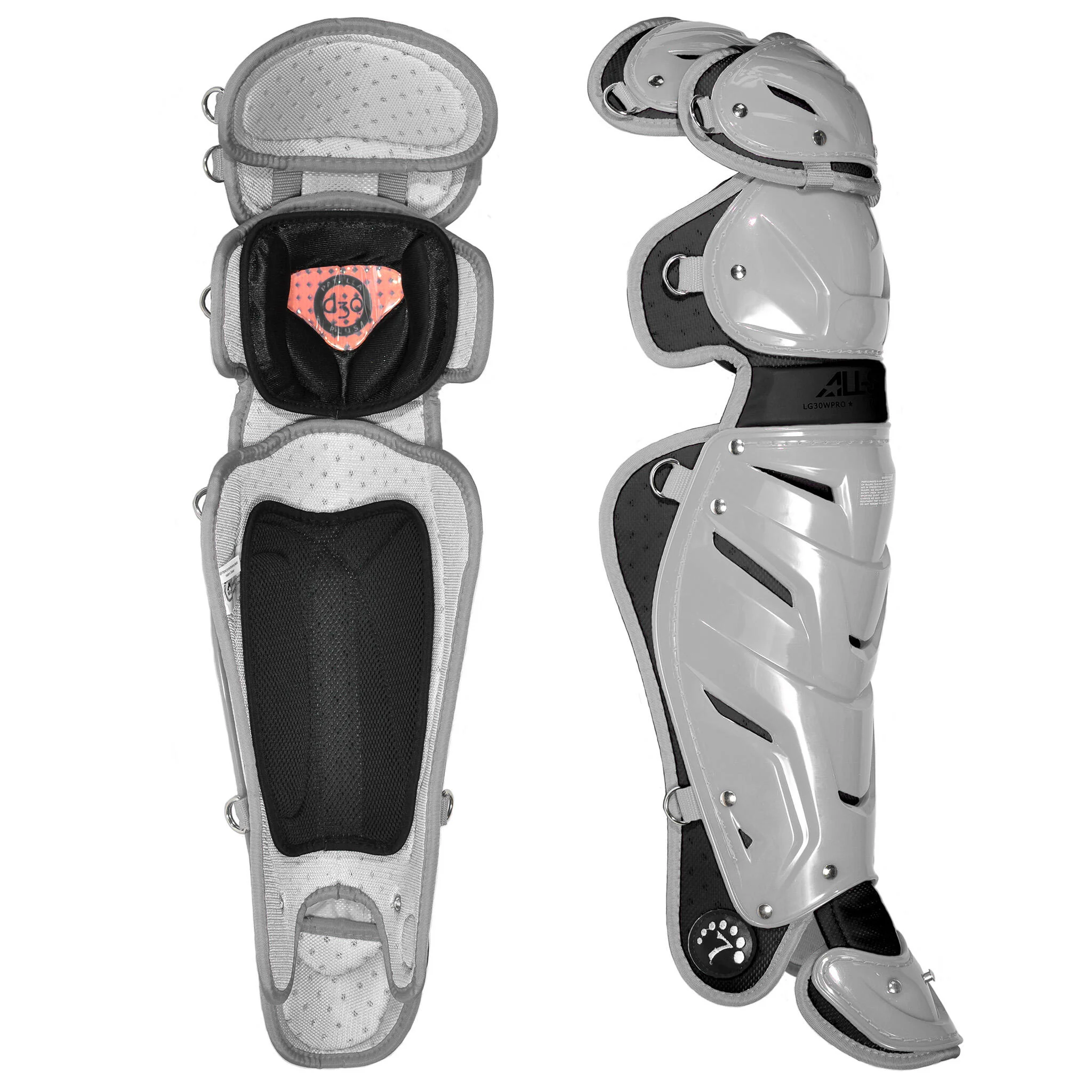 All Star System 7 16.5" Catcher's Leg Guards - Image 8