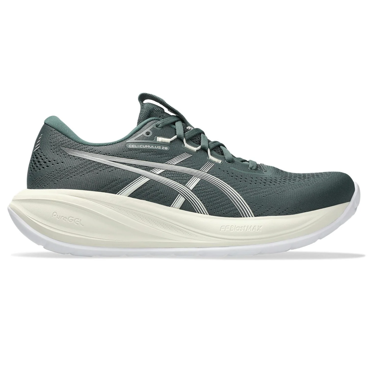 Asics Gel-Cumulus 28 Men's Running Shoes - Dusty Fern/Ivory