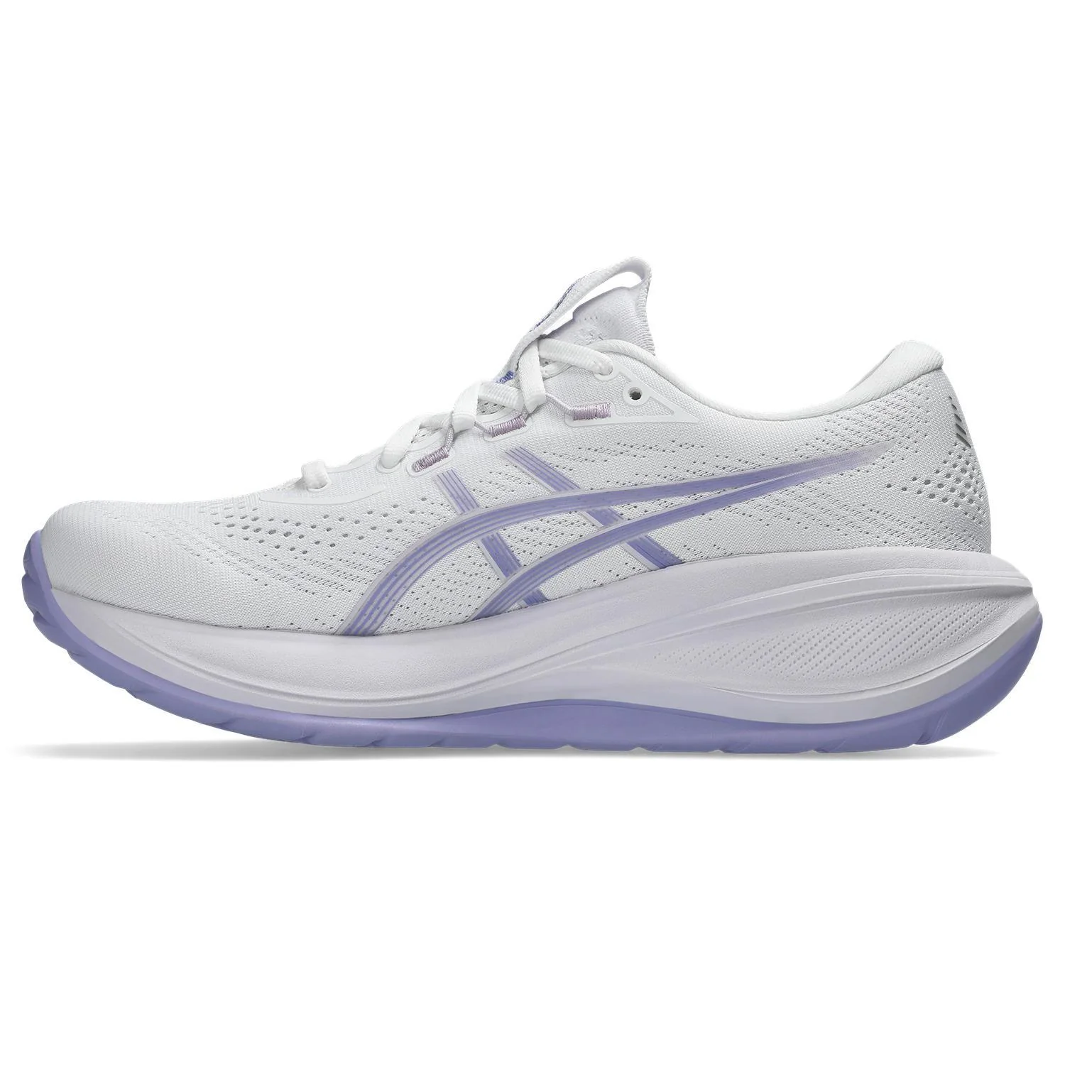 Asics Gel-Cumulus 28 Women's Running Shoes - White/Bluebell - Image 3