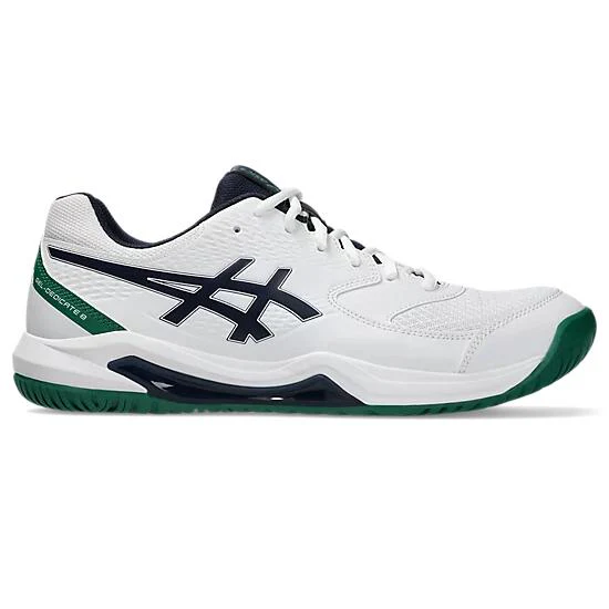 Asics Gel-Dedicate 8 Men's Tennis Shoes - White/Midnight