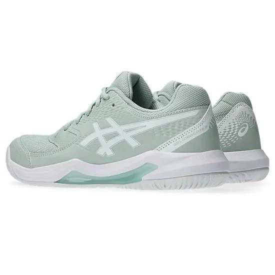 Asics Gel-Dedicate 8 Women's Tennis Shoes - Lichen Rock/White - Image 4