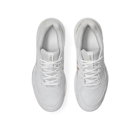 Asics Gel-Dedicate 8 Women's Pickleball Shoes - White/Champagne - Image 6