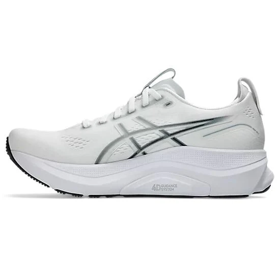 Asics Gel-Kayano 32 Men's Running Shoes - White/Pure Silver - Image 2