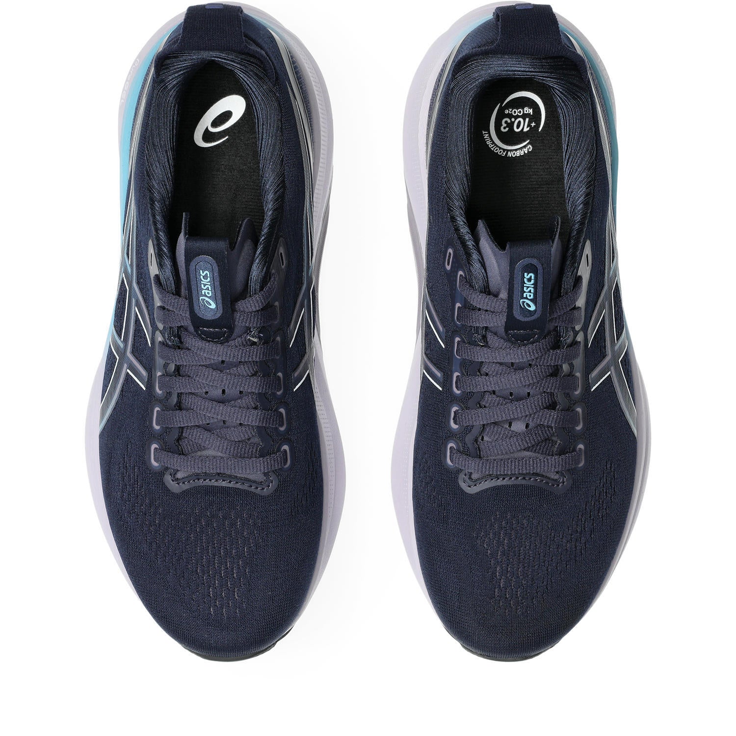 Asics Gel-Kayano 32 Women's Running Shoes - Midnight/Stillwater - Image 6