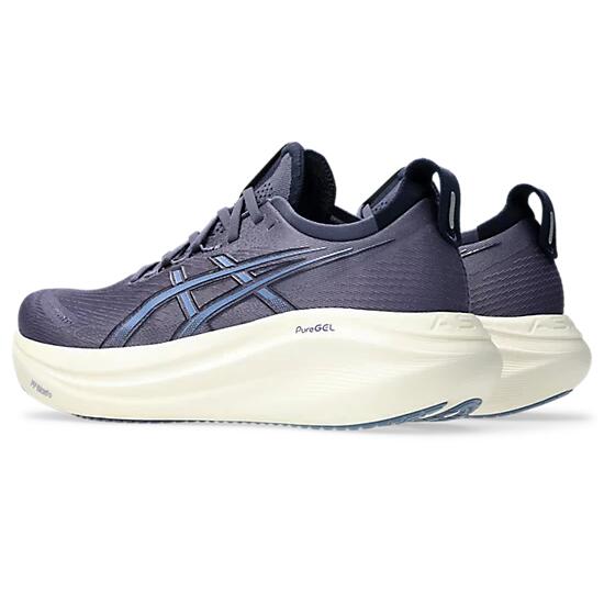 Asics Gel-Nimbus 27 Men's Running Shoes - Indigo Fog/Denim Blue - Image 4