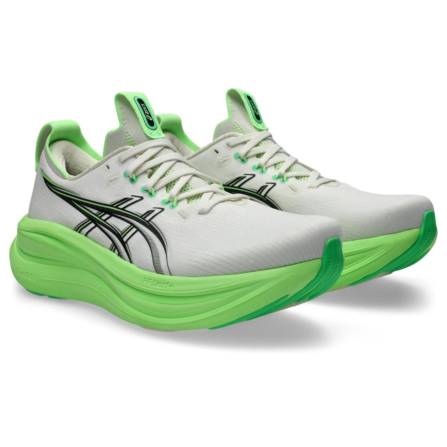 Asics Gel-Nimbus 28 Men's Running Shoes - Black/Feather Grey - Image 14