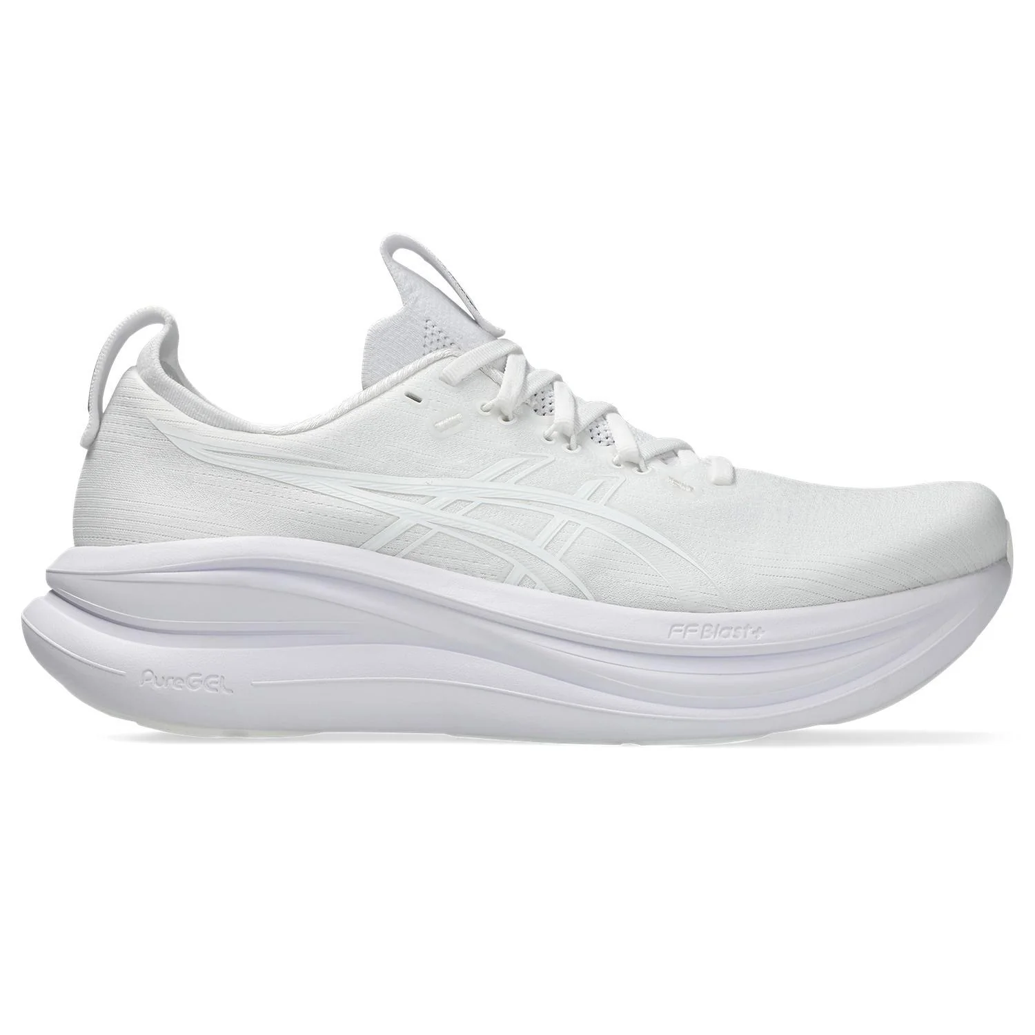 Asics Gel-Nimbus 28 Men's Running Shoes - Black/Feather Grey - Image 19