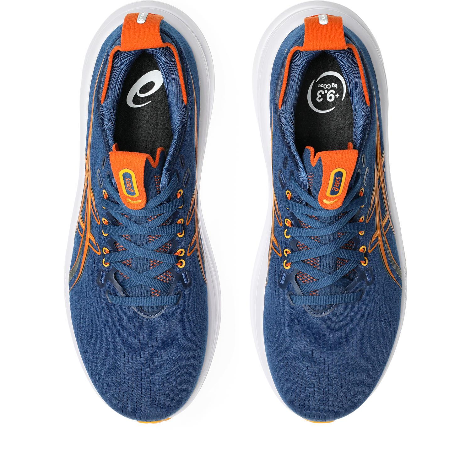 Asics Gel-Nimbus 28 Men's Running Shoes - Black/Feather Grey - Image 29