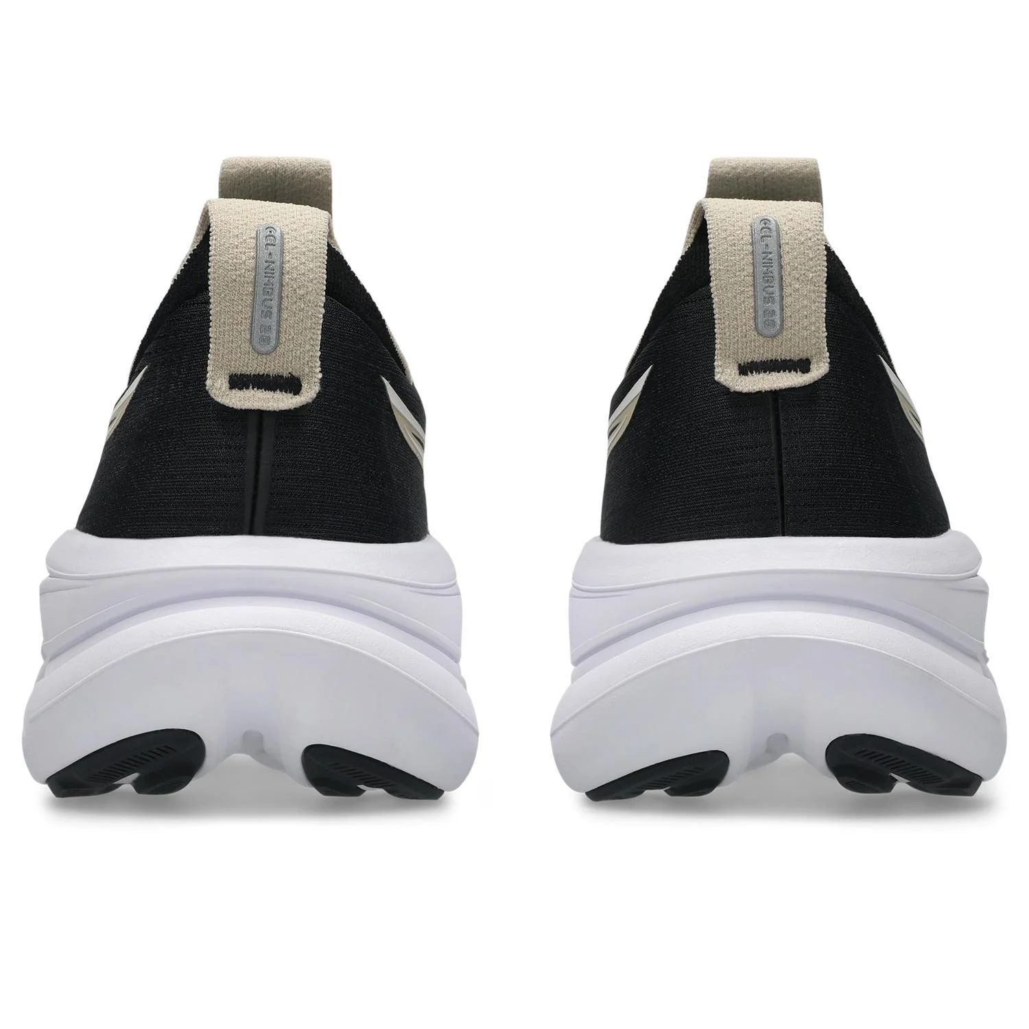 Asics Gel-Nimbus 28 Men's Running Shoes - Black/Feather Grey - Image 4