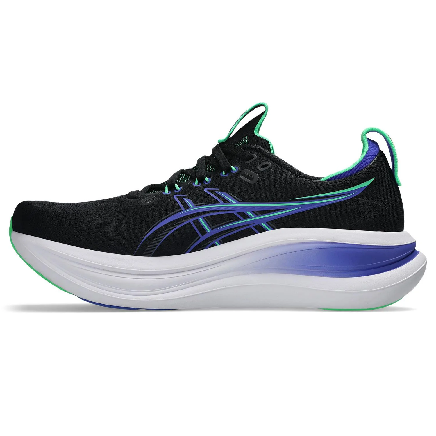 Asics Gel-Nimbus 28 Men's Running Shoes - Black/Feather Grey - Image 9