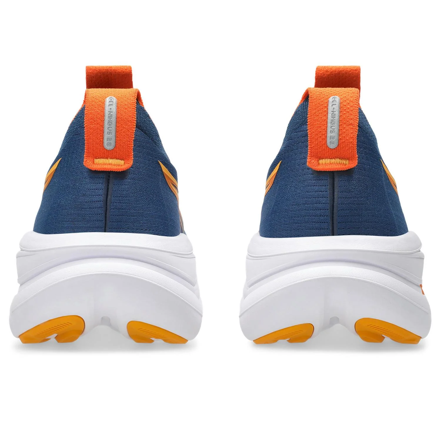 Asics Gel-Nimbus 28 Men's Running Shoes - Twilight Blue/Anzu - Image 4
