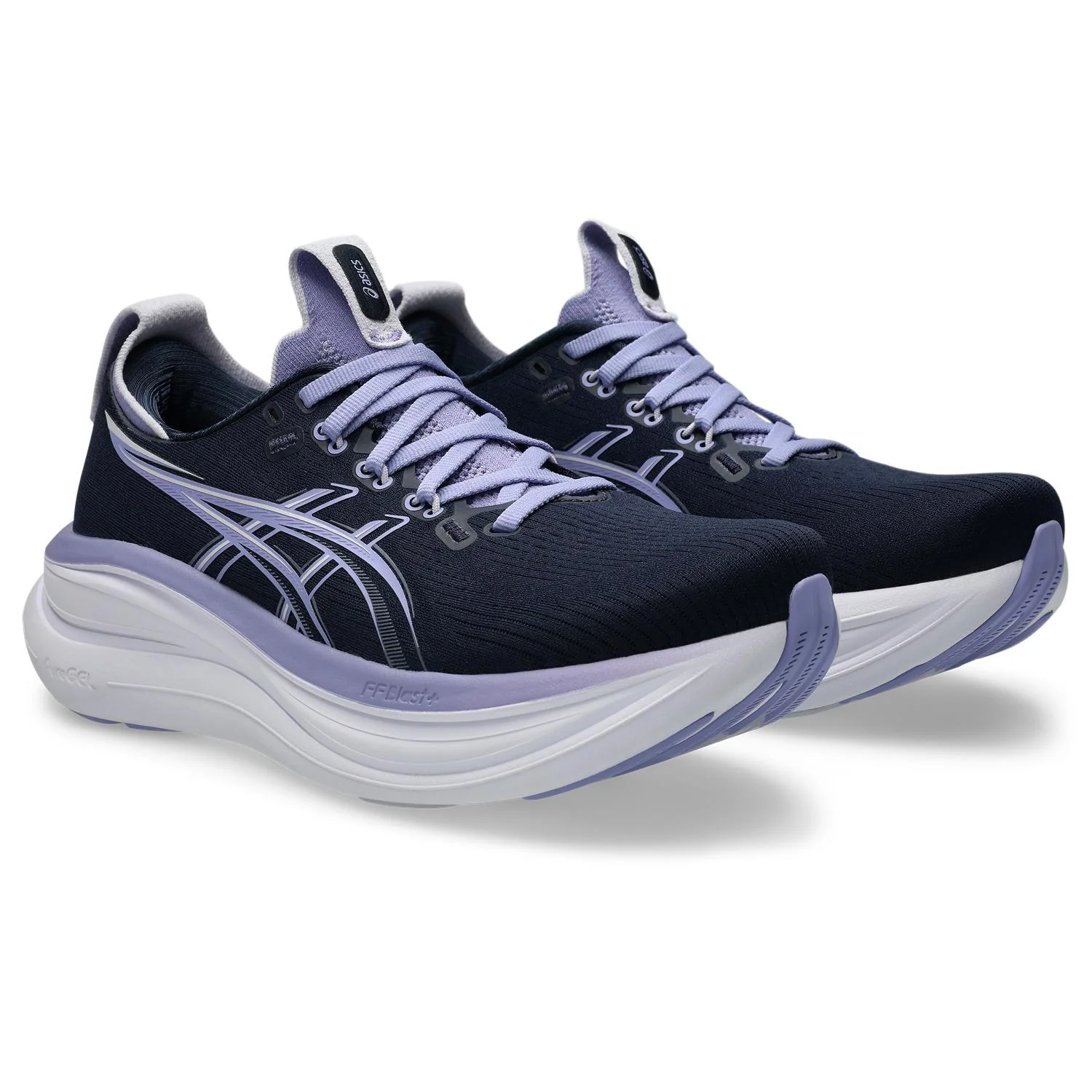 Asics Gel-Nimbus 28 Women's Running Shoes - Midnight/Bluebell - Image 2