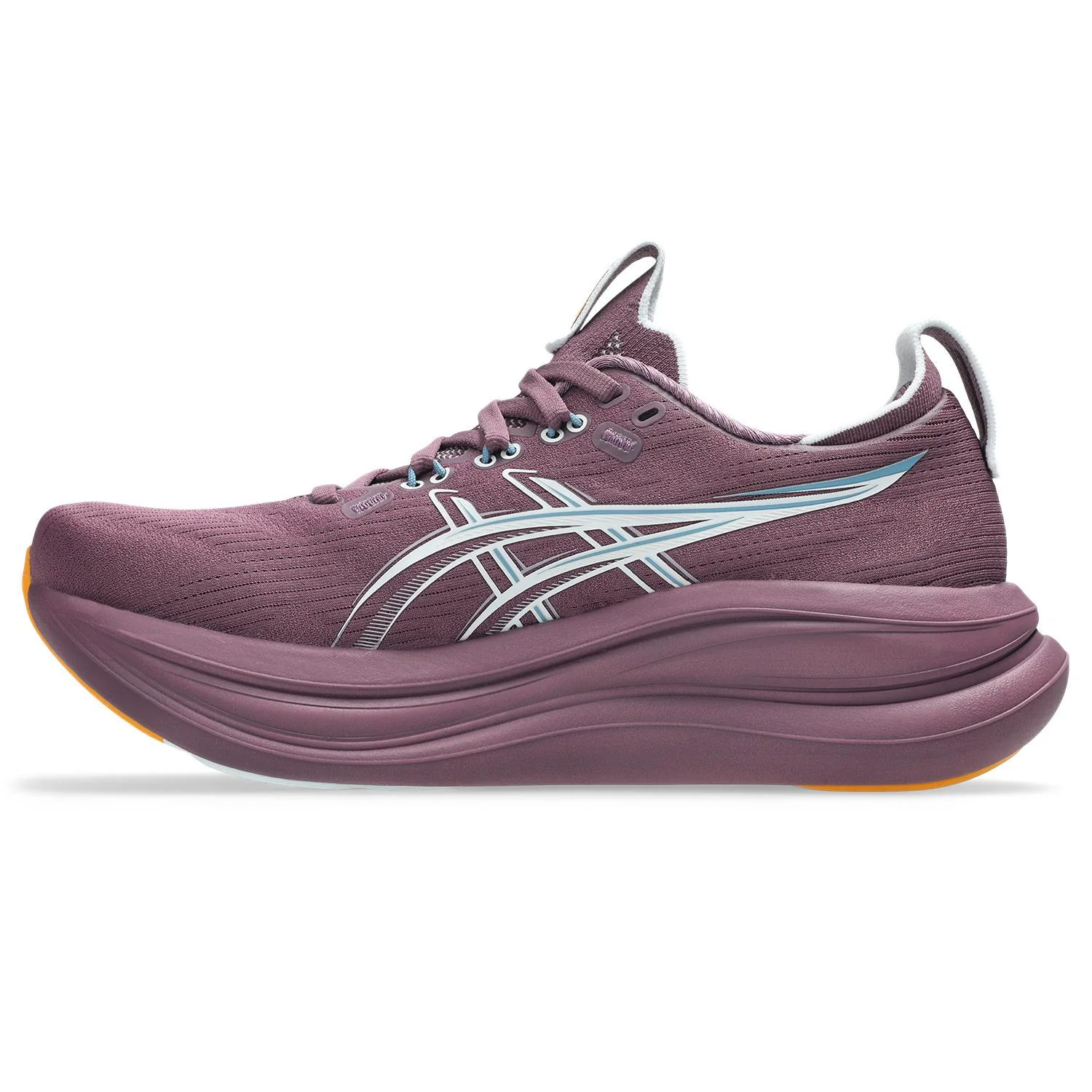 Asics Gel-Nimbus 28 Women's Running Shoes - Velvet Purple/Arctic - Image 3