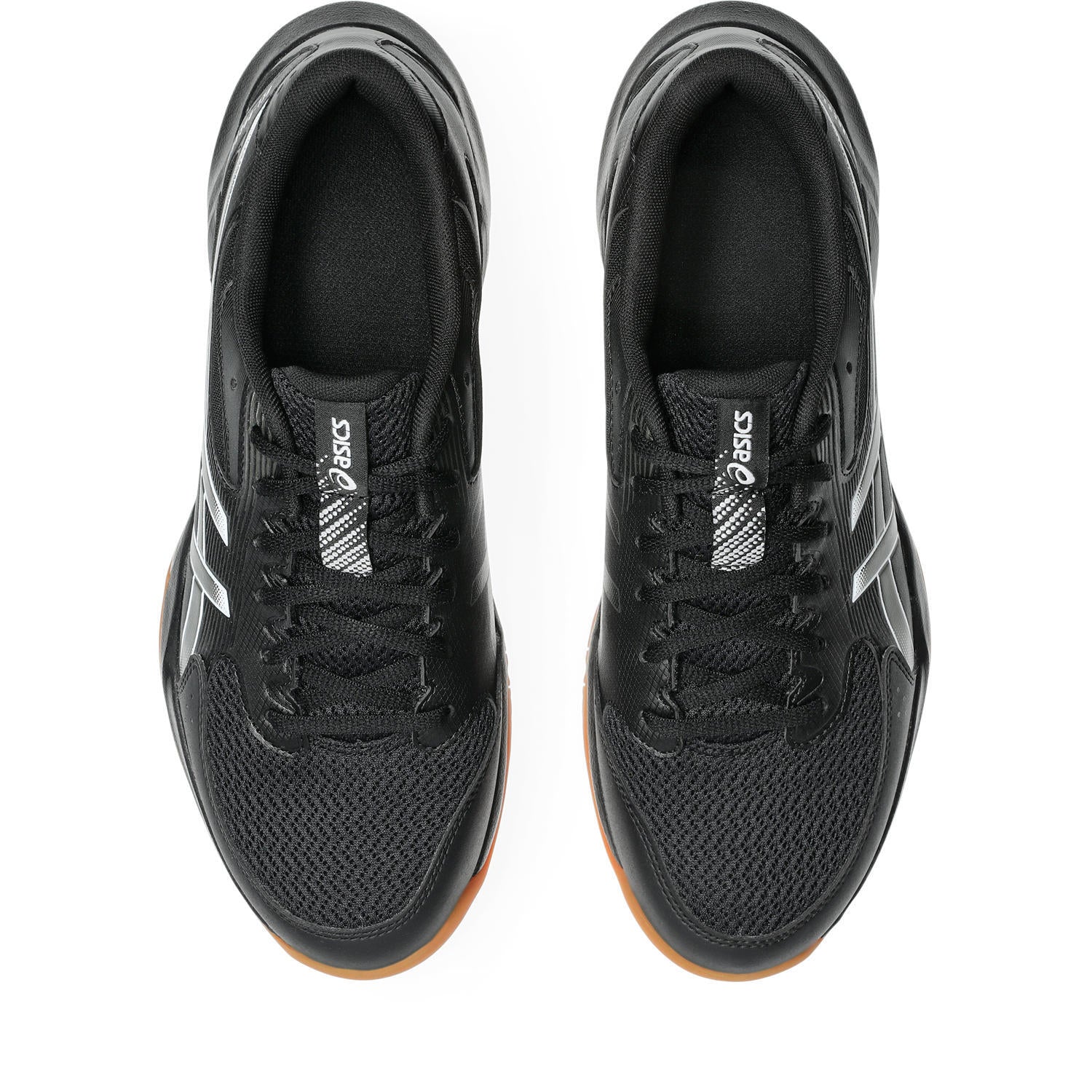 Asics Gel-Rocket 12 Men's Court Shoes - Black/Gunmetal - Image 6