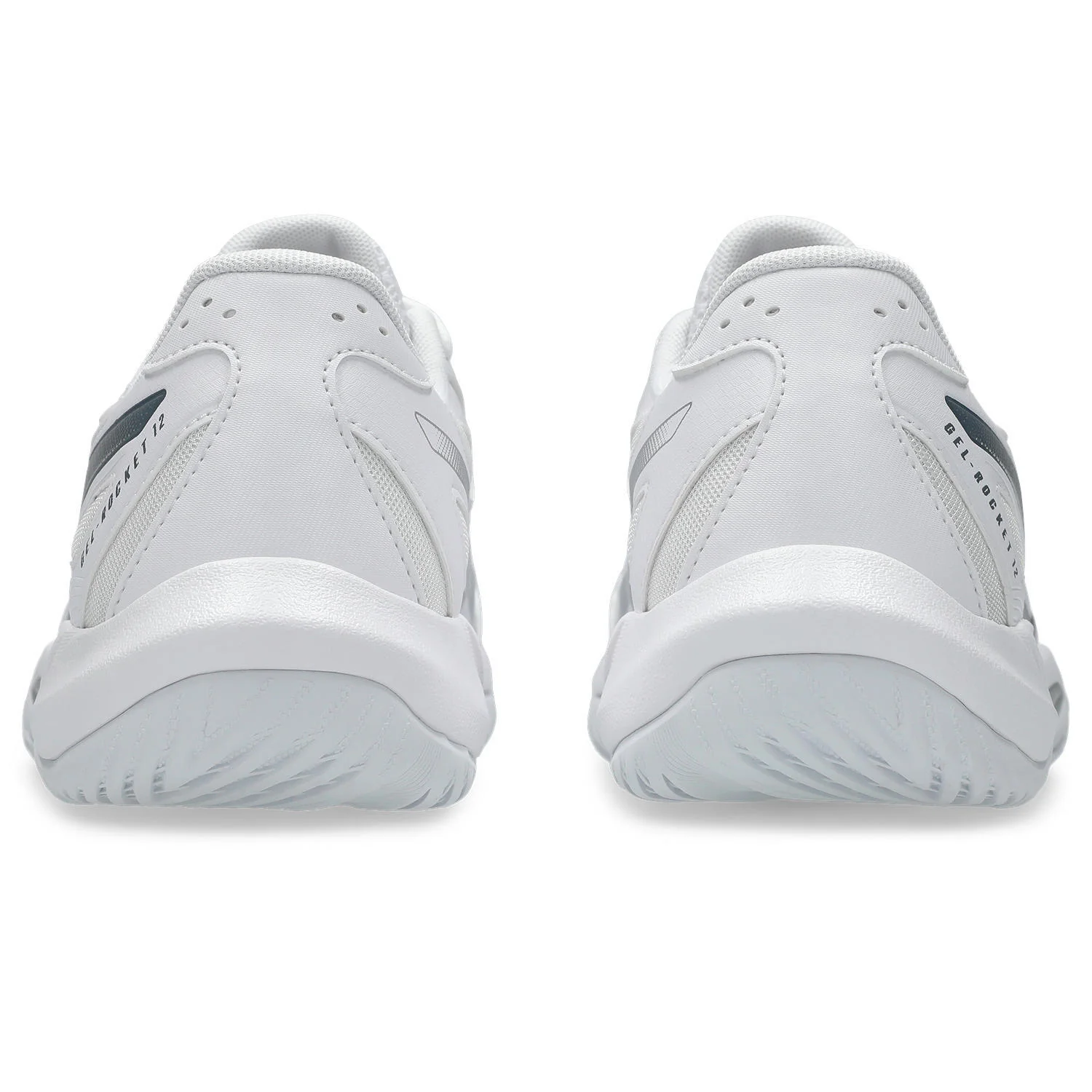 Asics Gel-Rocket 12 Women's Court Shoes - White/Pure Silver - Image 5