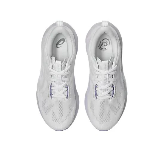 Asics Novablast 5 Women's Running Shoes - White/Lilac Hint - Image 6