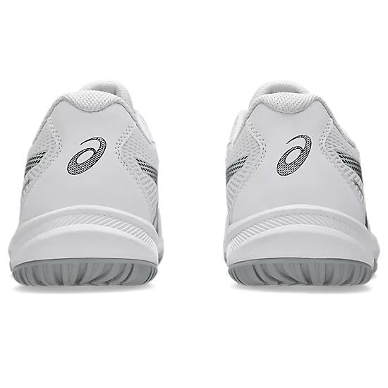 Asics Upcourt 6 Men's Court Shoes - White/Black - Image 5