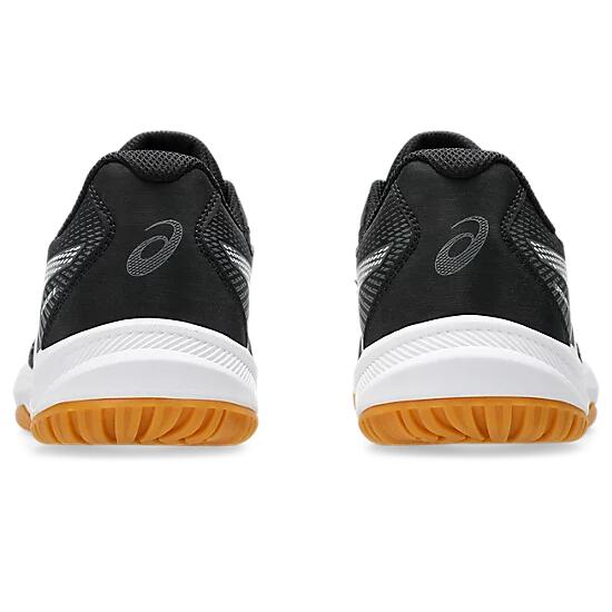 Asics Upcourt 6 Women's Court Shoes - Black/White - Image 5