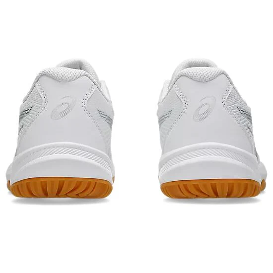 Asics Upcourt 6 Women's Court Shoes - White/Pure Silver - Image 5