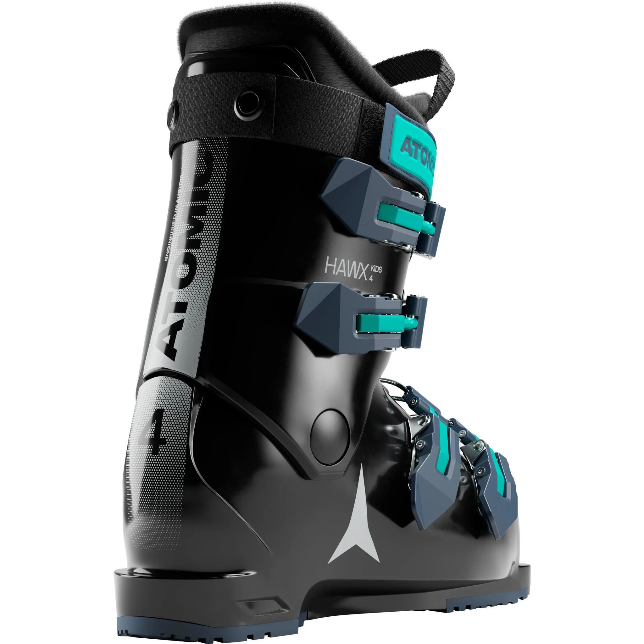 Atomic Hawx Kids 4 Ski Boots (2026) - Black/Teal - Image 3