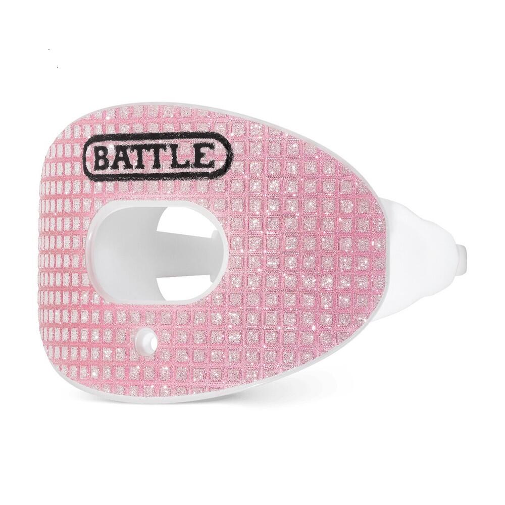 Battle Sports 3D Diamonds Oxygen Football Mouthguard - Rose - Image 2
