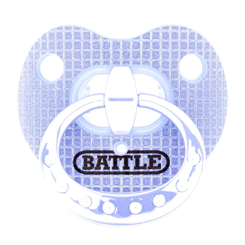 Battle Sports Binky Diamond Oxygen Football Mouthguard - Purple