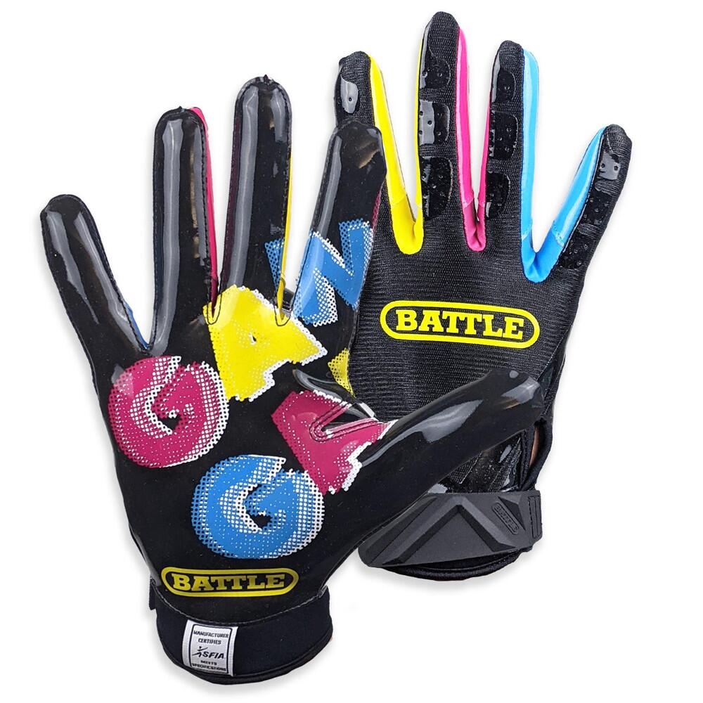 Battle Sports Doom Youth Receiver Football Gloves - Gang Gang - Image 2