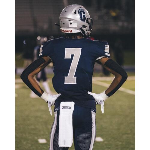Battle Sports Football Towel - White - Image 2