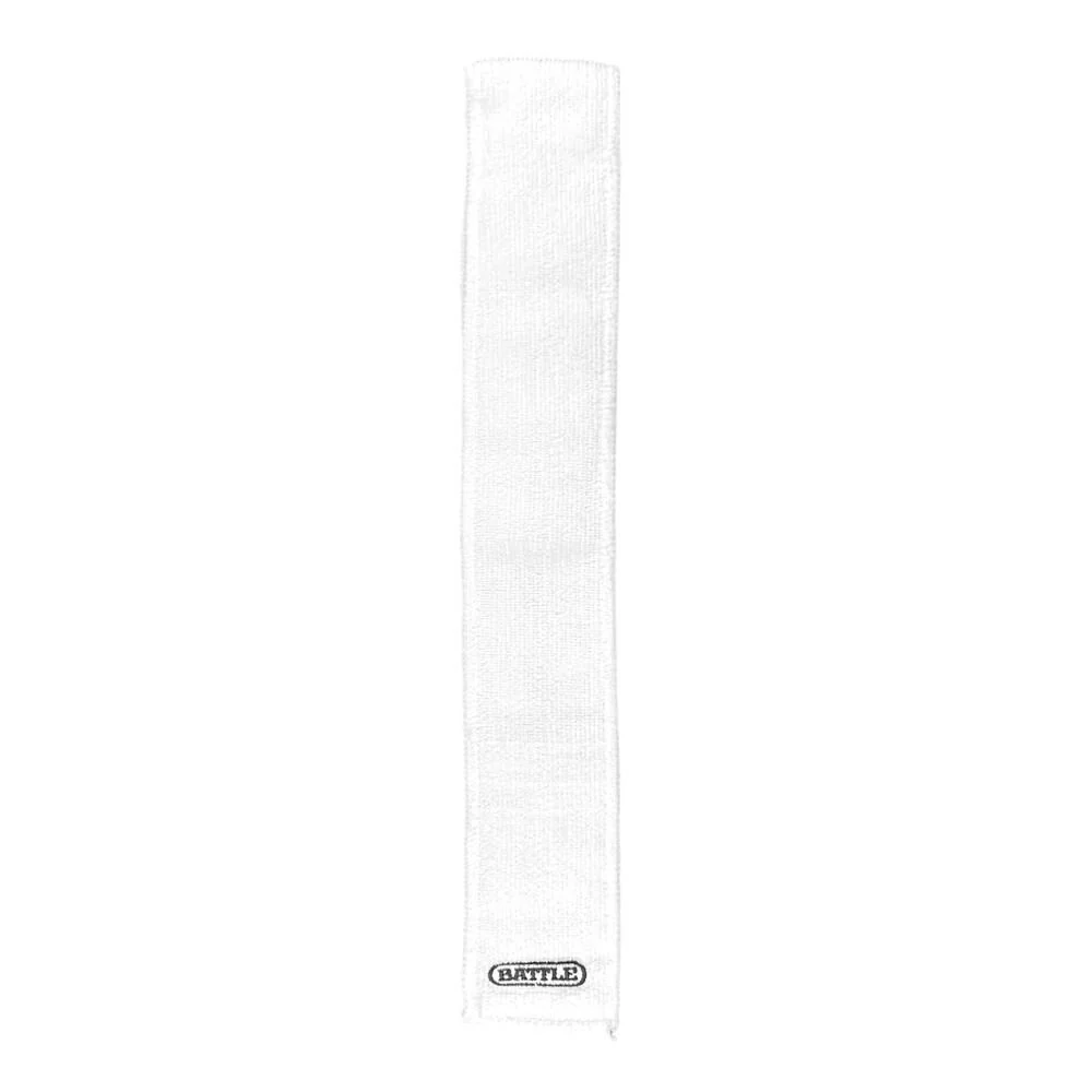 Battle Sports Streamer Football Towel - White