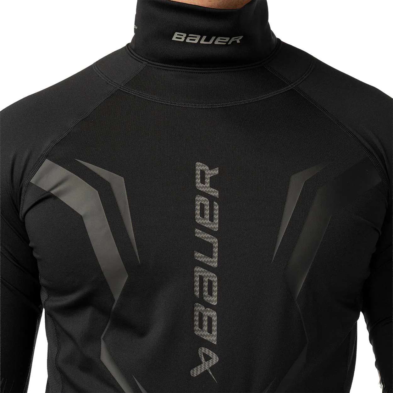 Bauer Bodyguard Neck Protect Senior Base Layer Shirt - Image 4