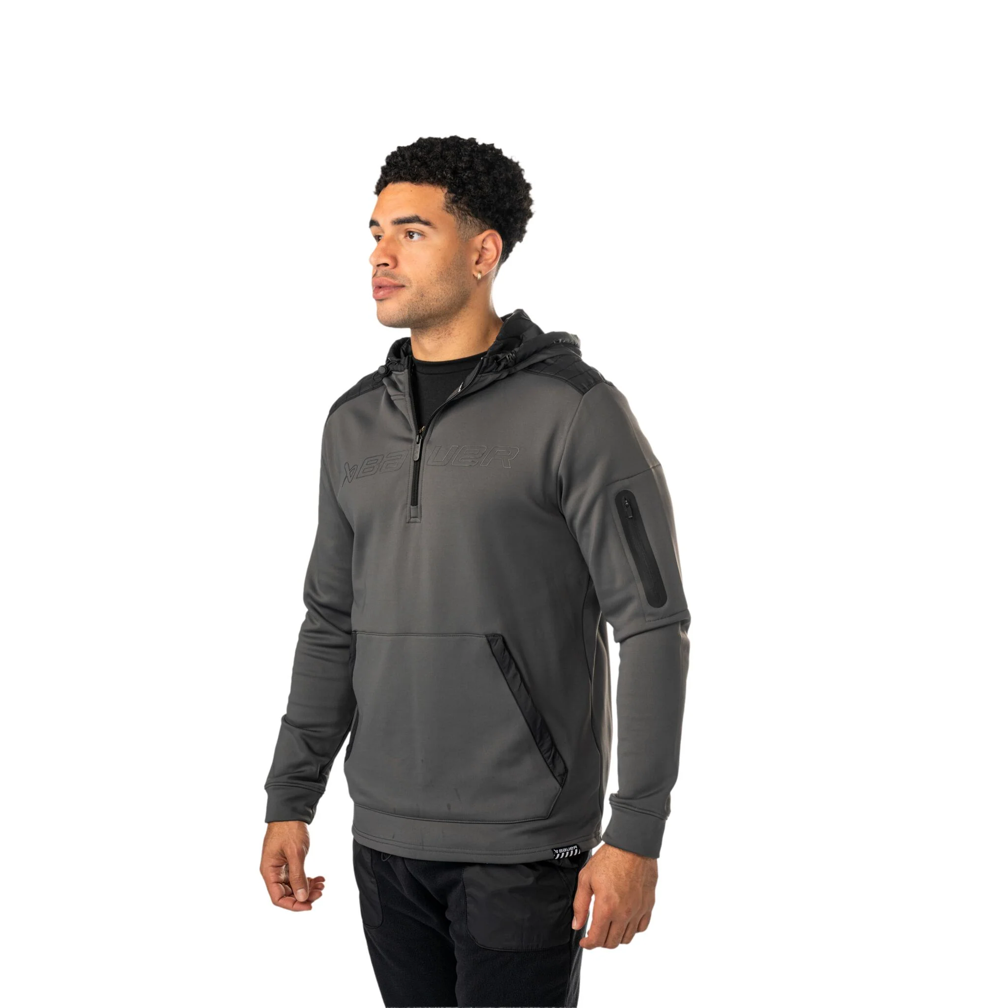 Bauer Cold Front Half Zip Hoodie - Image 2