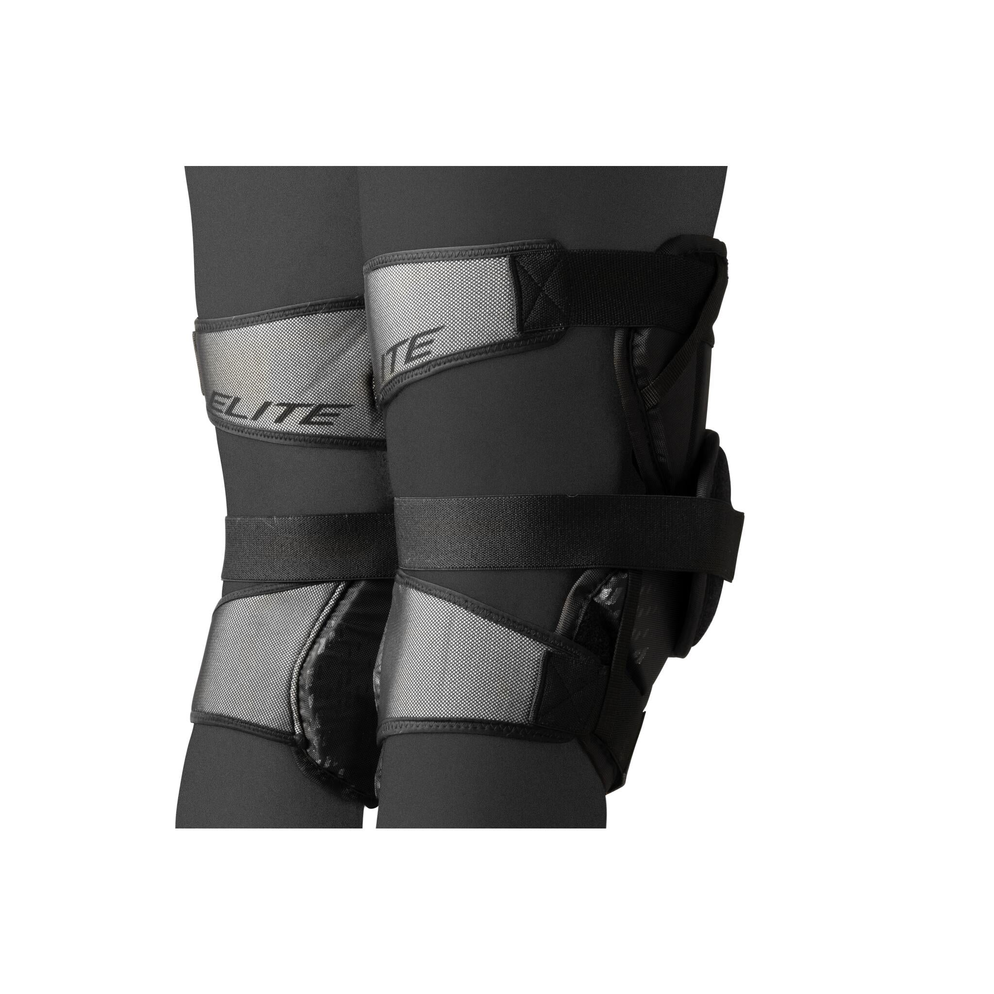Bauer Elite Intermediate Goalie Knee Guards (2025) - Image 3