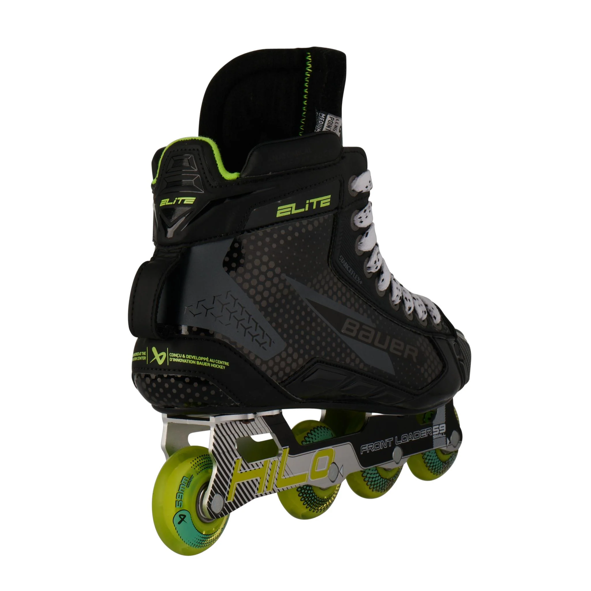 Bauer Elite Senior Goalie Roller Hockey Skates - Image 3