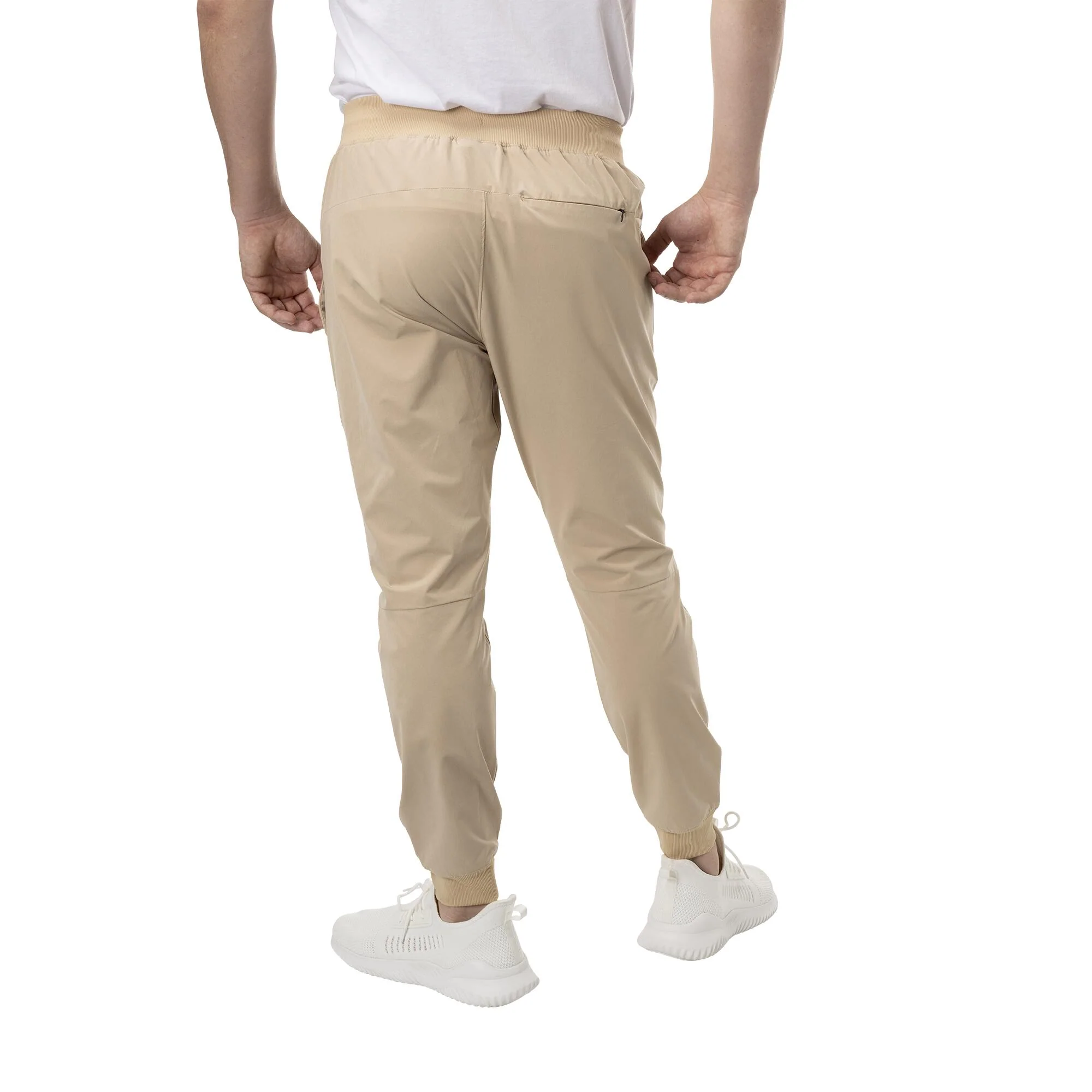 Bauer FLC Woven Senior Jogger Pants - Tan - Image 2