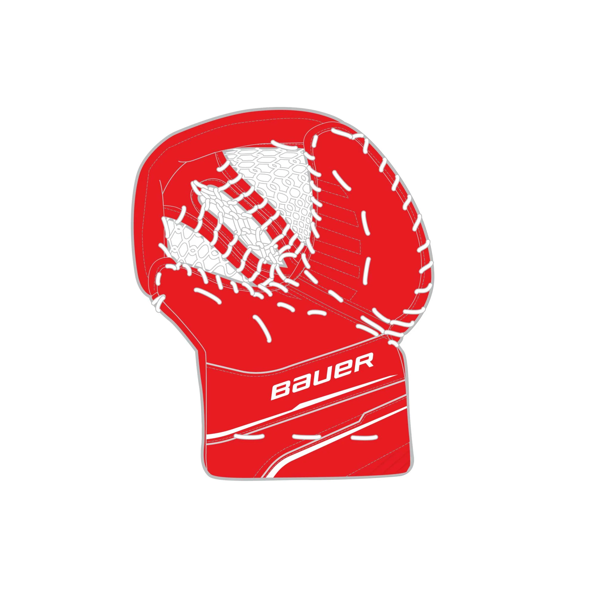 Bauer GSX Junior Goalie Catch Glove (2024) - Image 3