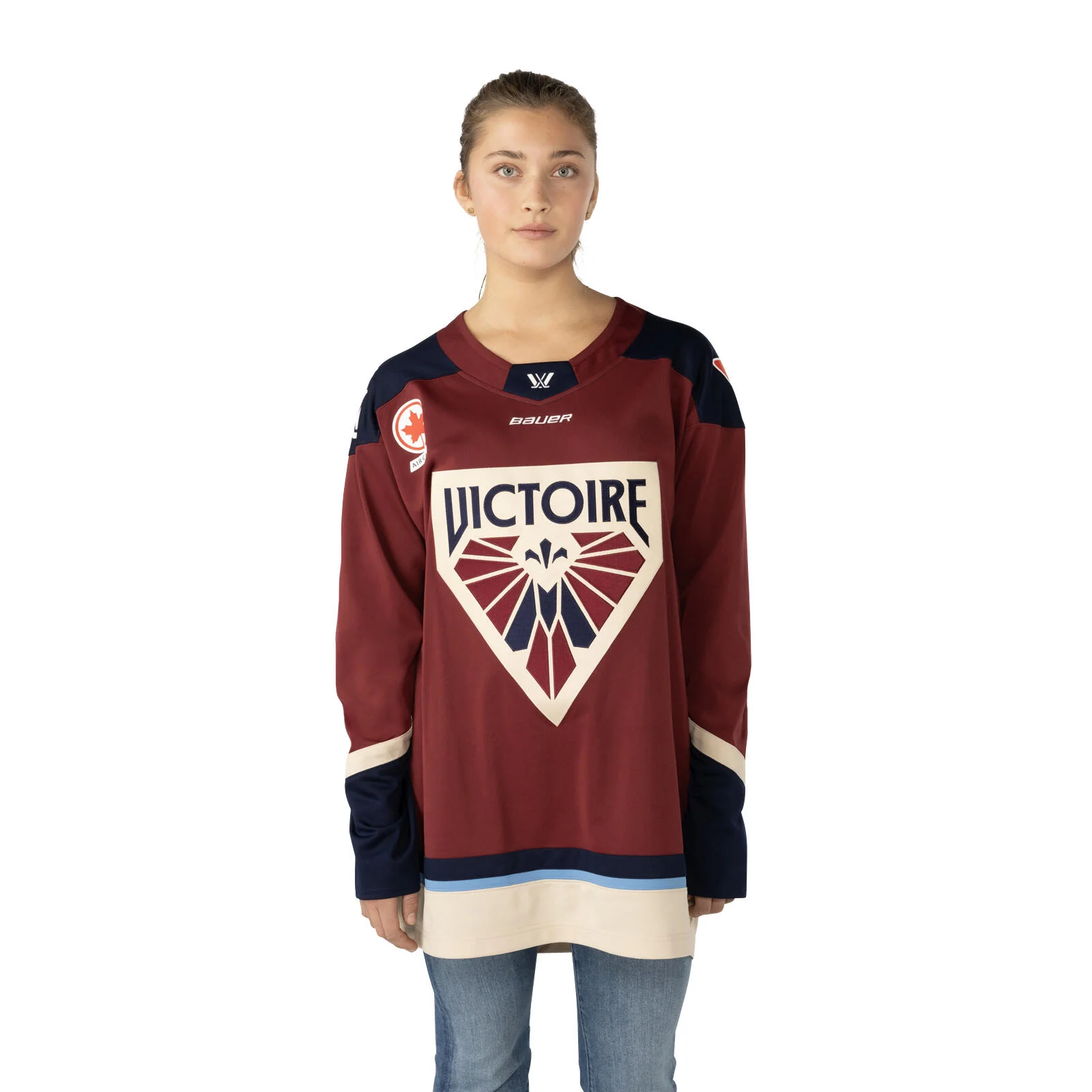 Bauer Montreal Victoire PWHL Senior Hockey Jersey - Image 2