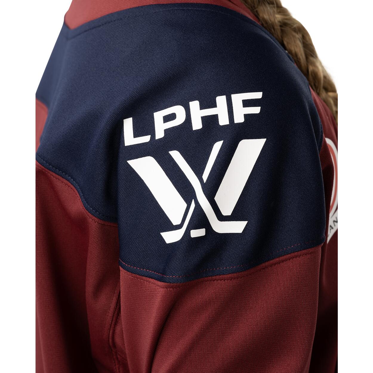 Bauer Montreal Victoire PWHL Youth Hockey Jersey - Image 5