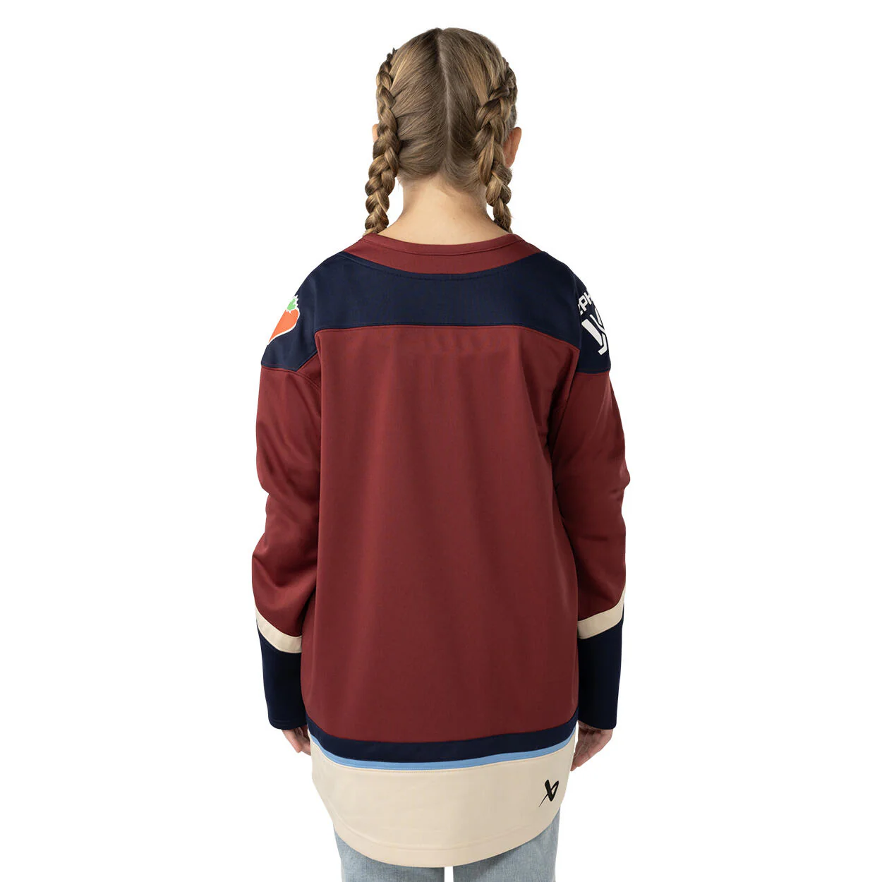 Bauer Montreal Victoire PWHL Youth Hockey Jersey - Image 8