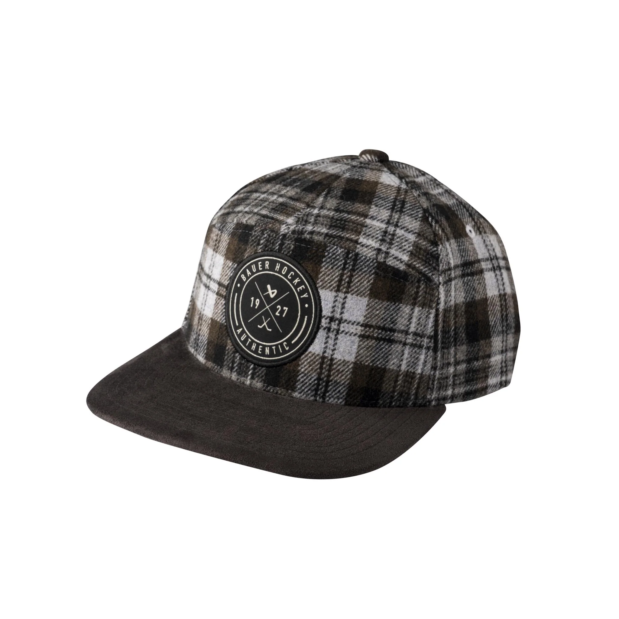 Bauer Plaid Snapback Hat