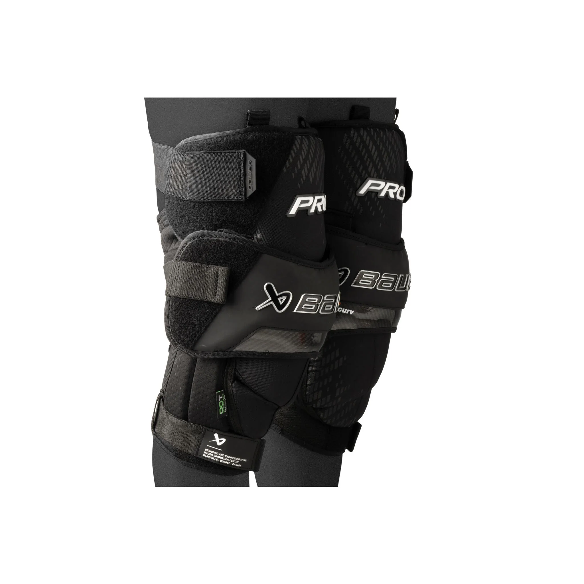Bauer Pro Intermediate Goalie Knee Guards (2025) - Image 3