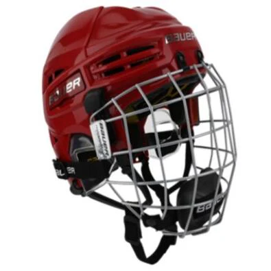 Bauer RE-AKT 100 Youth Hockey Helmet Combo - Image 2