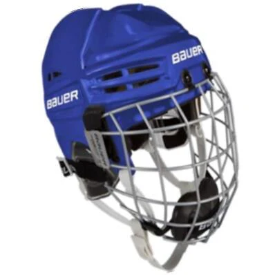 Bauer RE-AKT 100 Youth Hockey Helmet Combo - Image 3