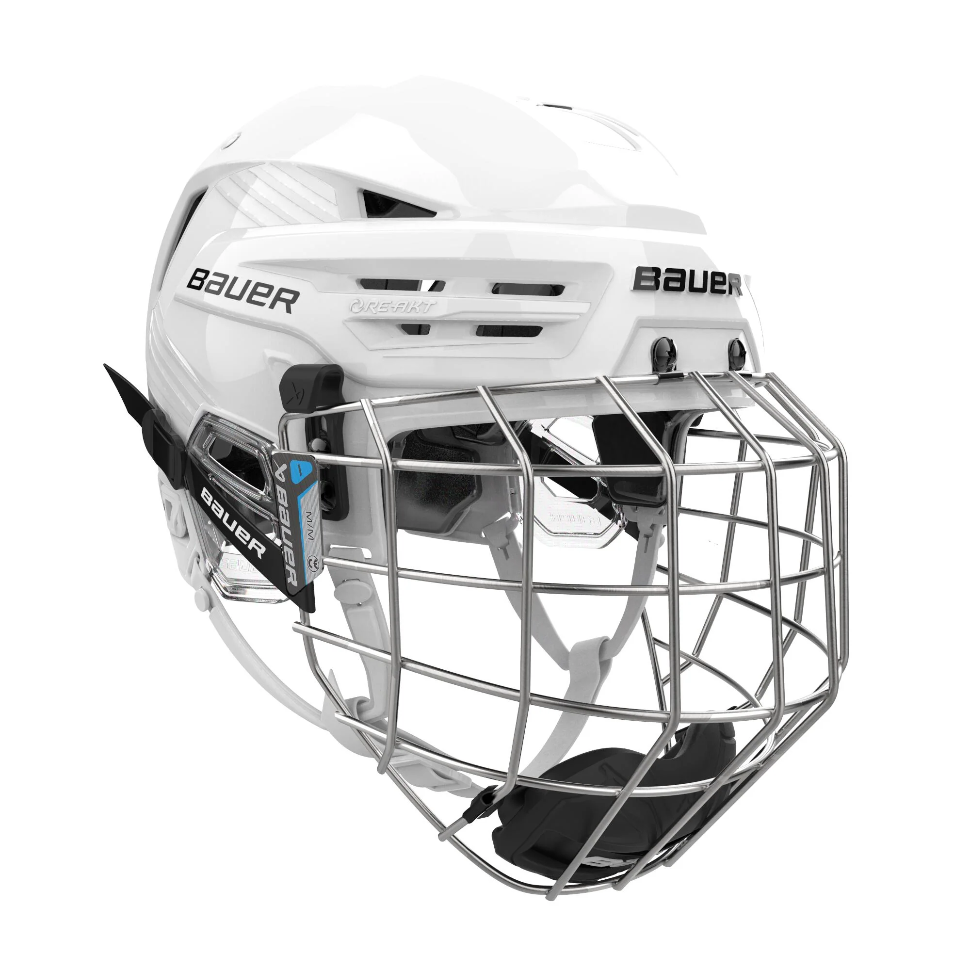Bauer RE-AKT 90 Hockey Helmet Combo (2025) - Image 2