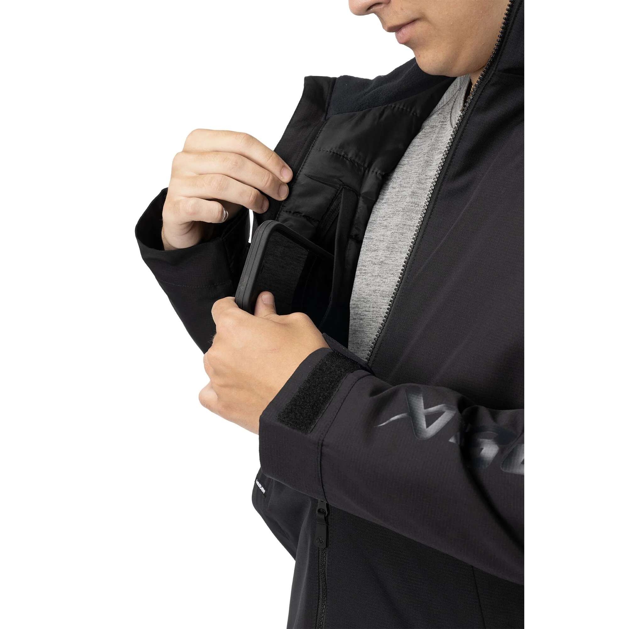 Bauer Team Heavyweight Senior Jacket - Black - Image 2