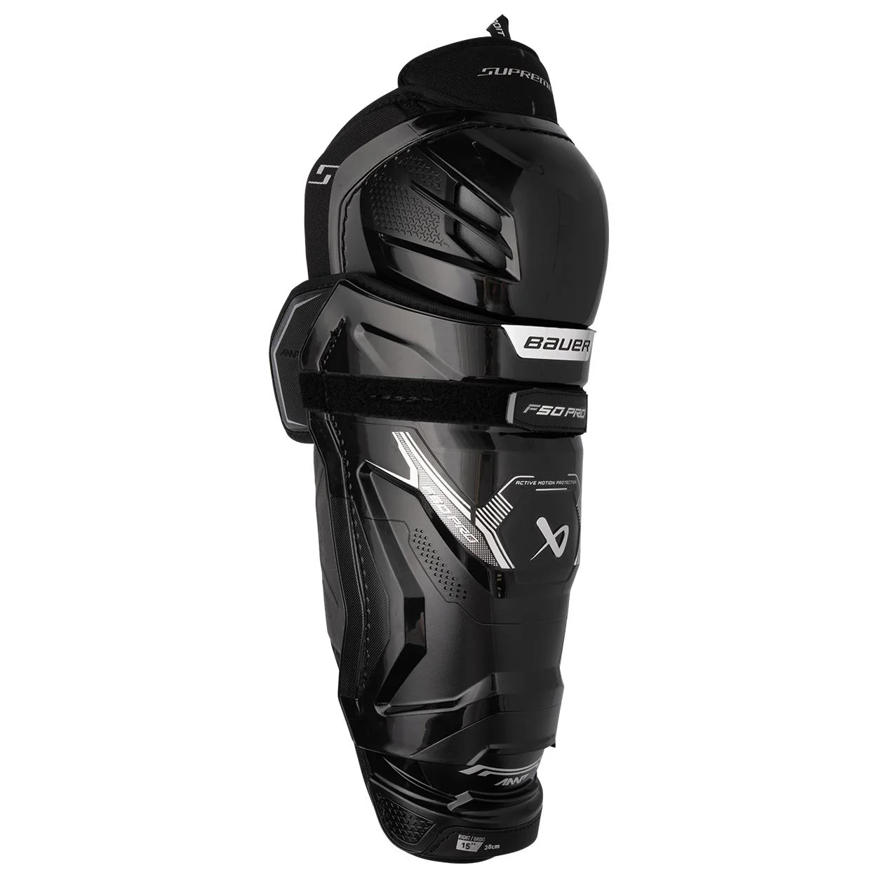Bauer Supreme F50 Pro Junior Hockey Shin Guards (2026)