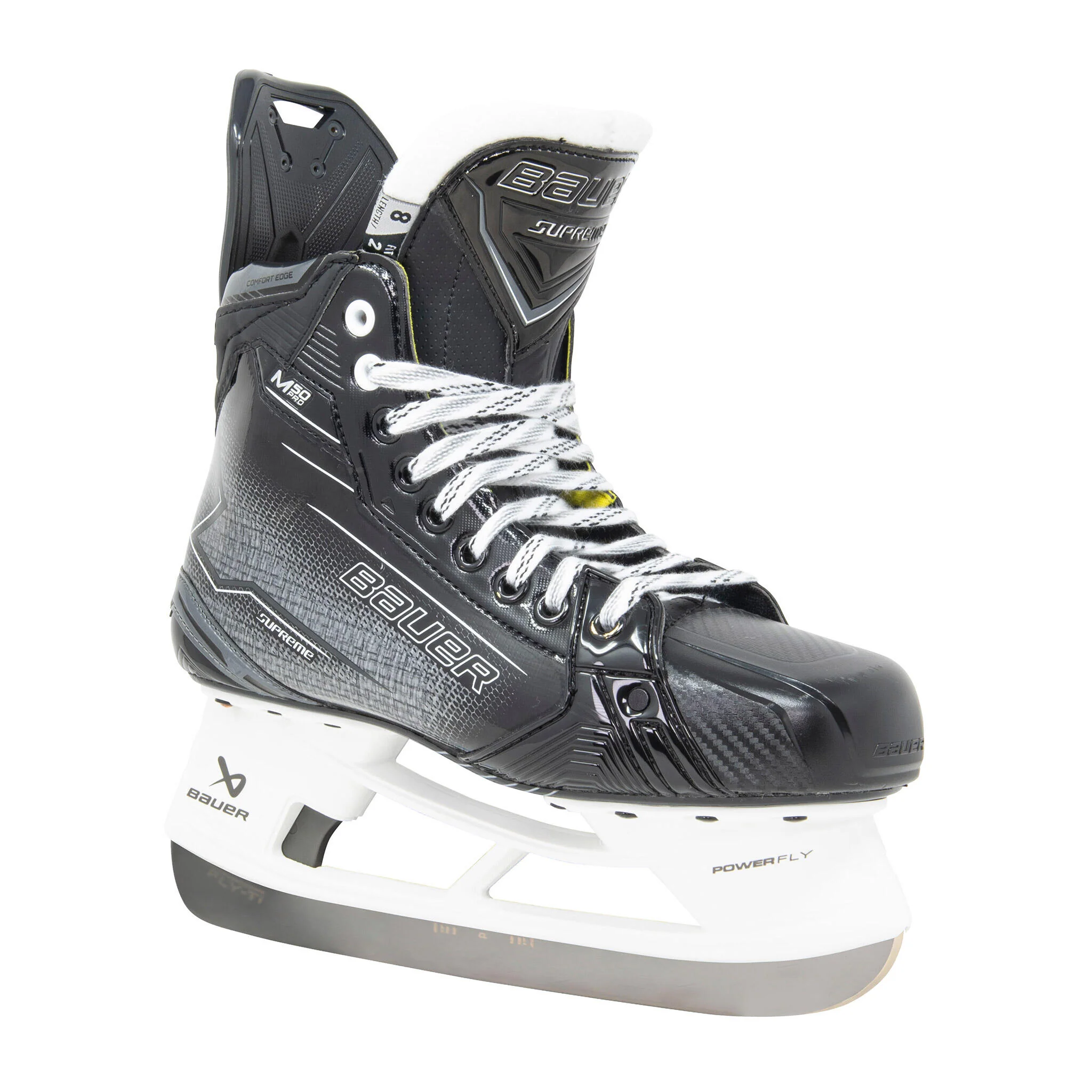 Bauer Supreme M50 Pro Intermediate Hockey Skates (2024) With Fly-TI Steel - Image 2