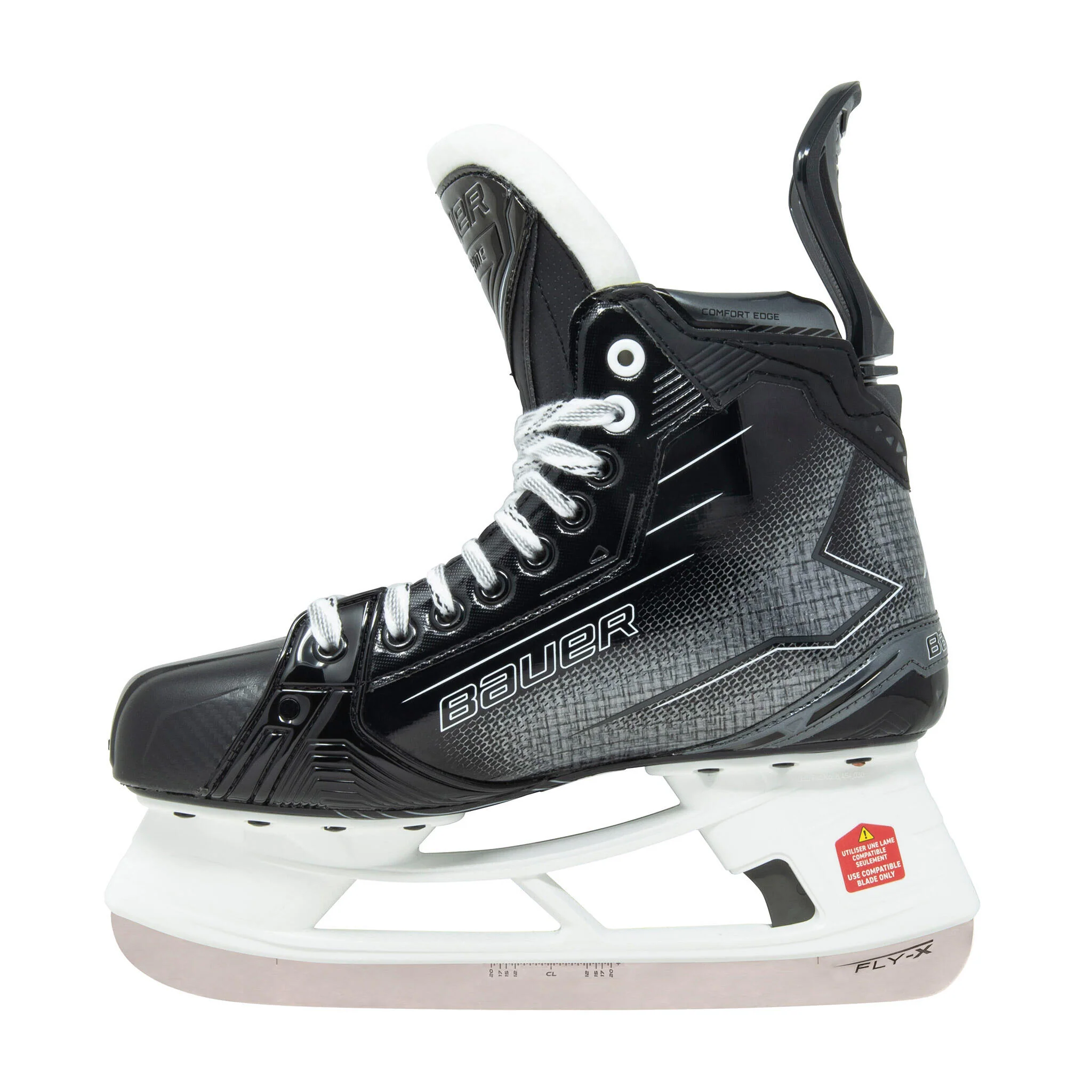 Bauer Supreme M50 Pro Intermediate Hockey Skates (2024) With Fly-X Steel - Image 3