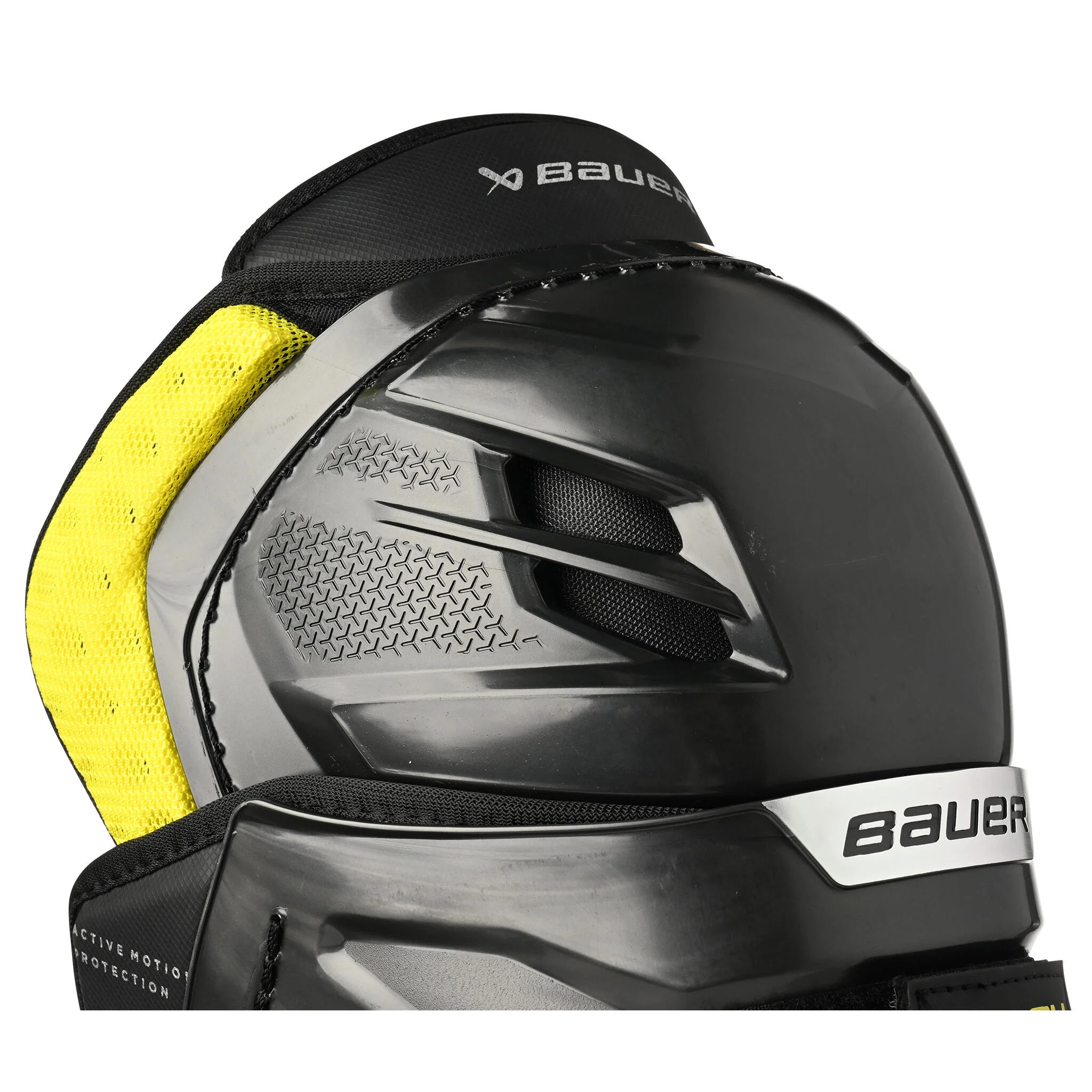 Bauer Supreme MACH Intermediate Hockey Shin Guards (2023) - Image 4