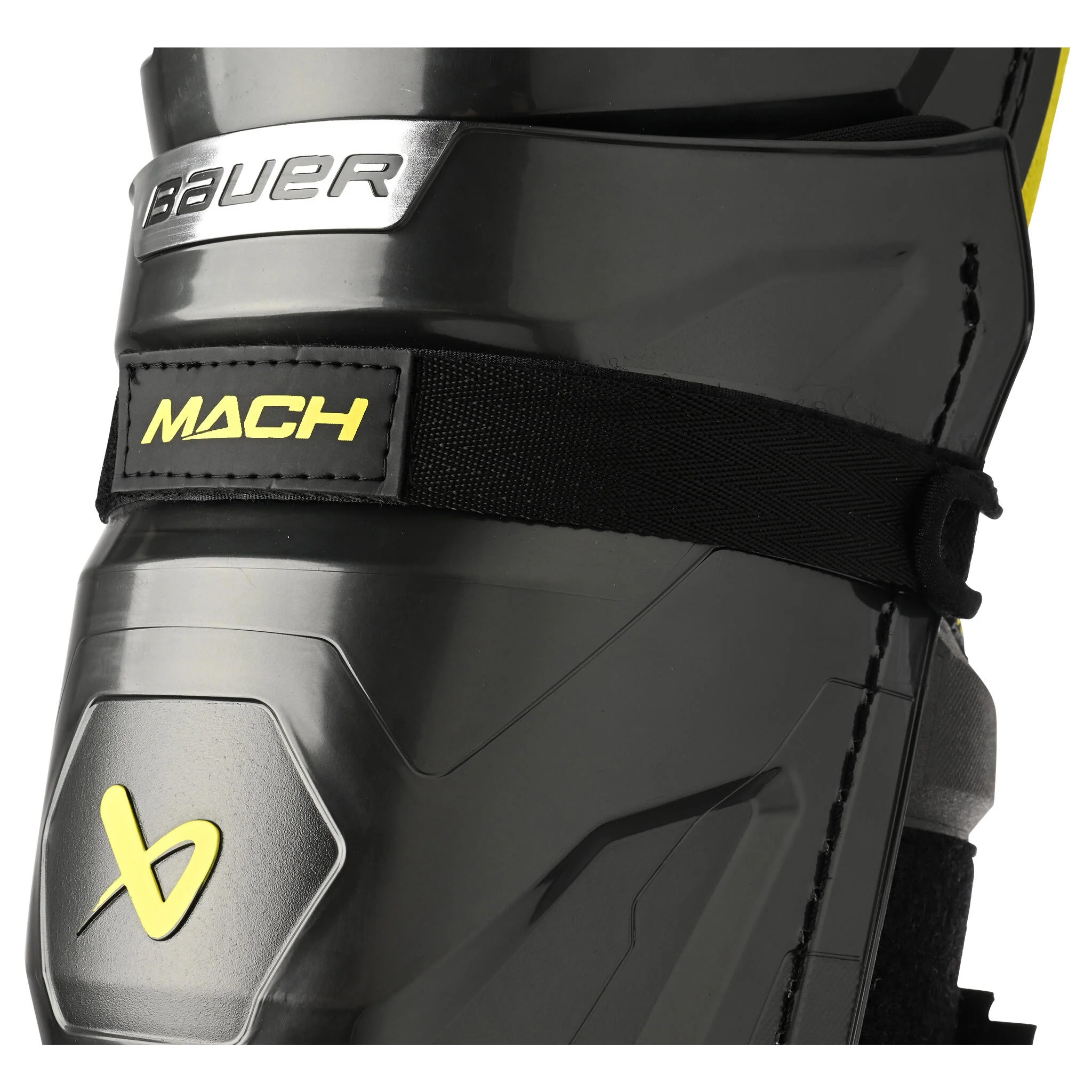Bauer Supreme MACH Intermediate Hockey Shin Guards (2023) - Image 5